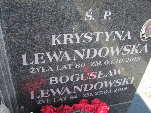 Grób Krystyna Lewandowska
