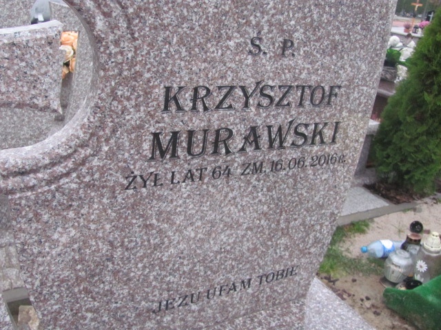 Grób Krzysztof Wojciech Murawski