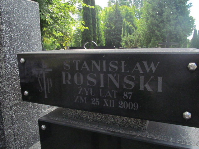 Stanisław Rosiński 1922 Płock - Grobonet - Wyszukiwarka osób pochowanych