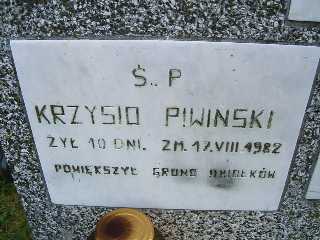 Grób Krzysztof Piwiński