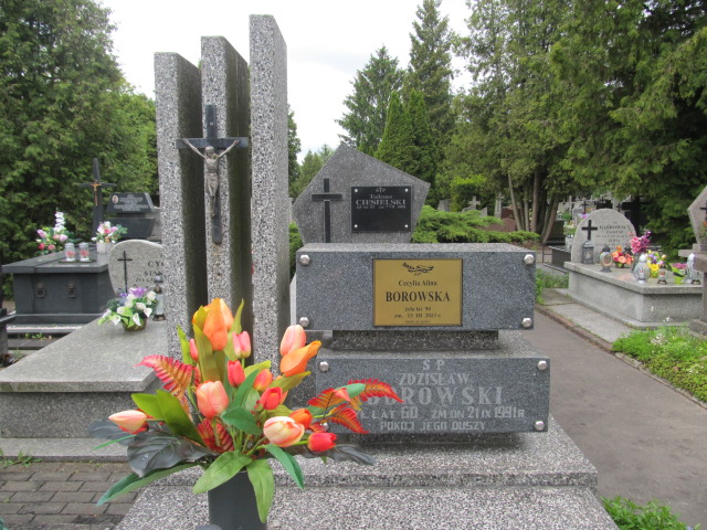Zdzisław Borowski Płock - Grobonet - Wyszukiwarka osób pochowanych