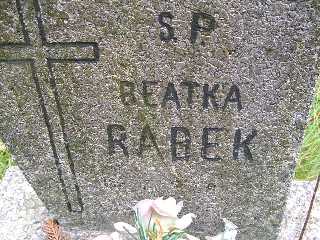 Grób Beata Rabak