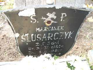 Grób Marcin Ślusarczyk