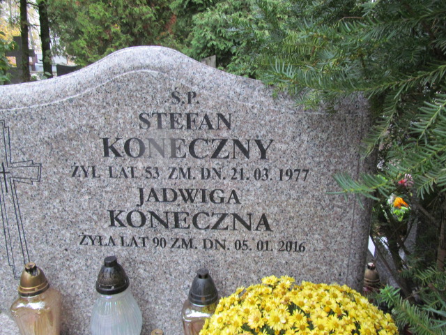 Grób Jadwiga Koneczna