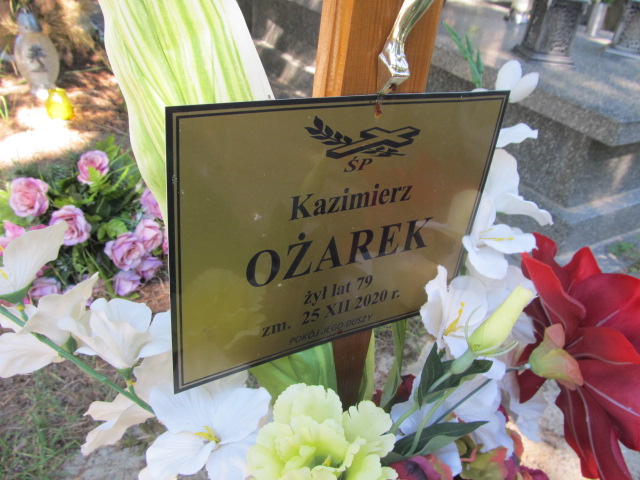 Kazimierz Ożarek 1941 Płock - Grobonet - Wyszukiwarka osób pochowanych