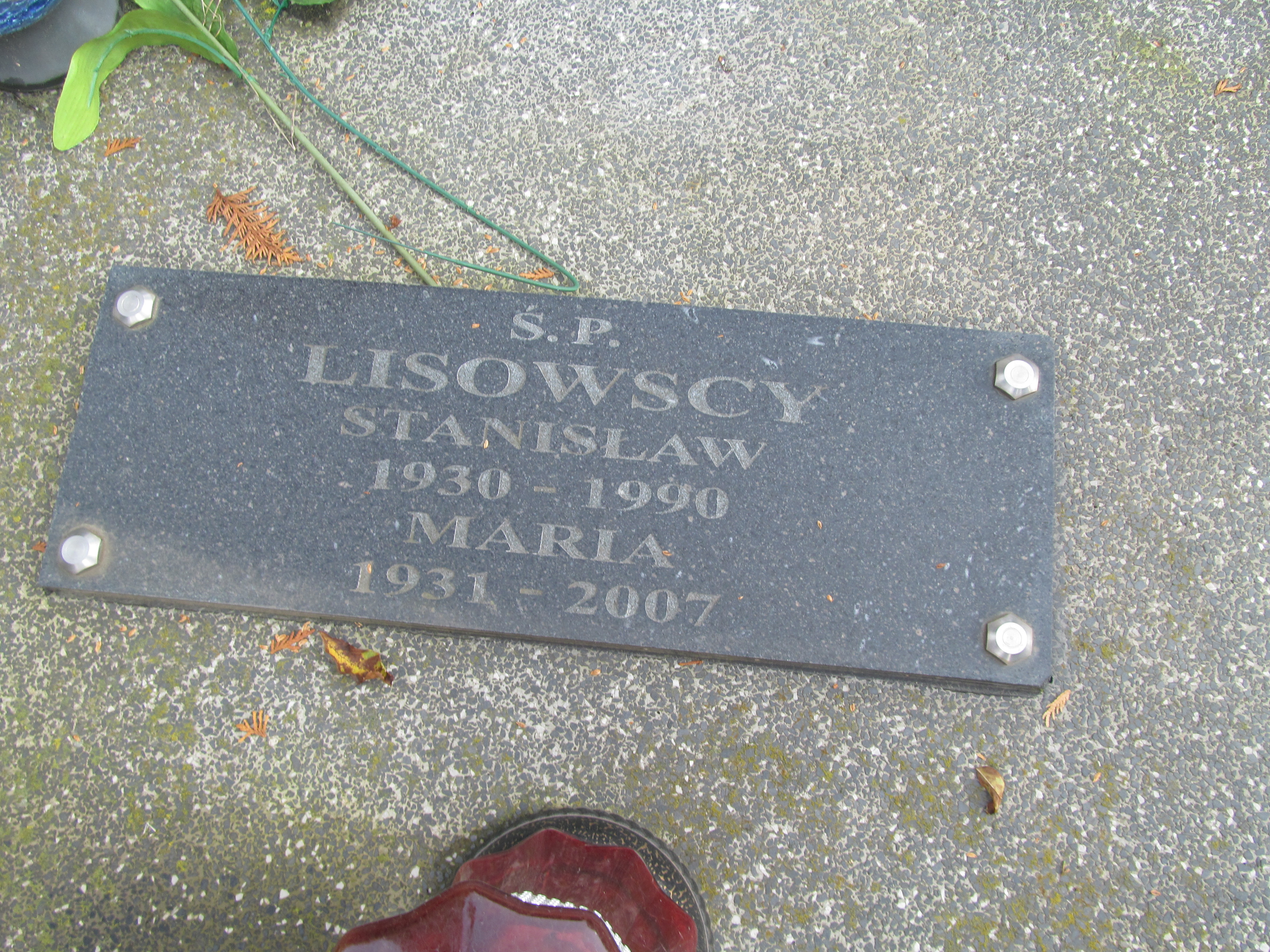 Maria Apolonia Lisowska 1931 Płock - Grobonet - Wyszukiwarka osób pochowanych