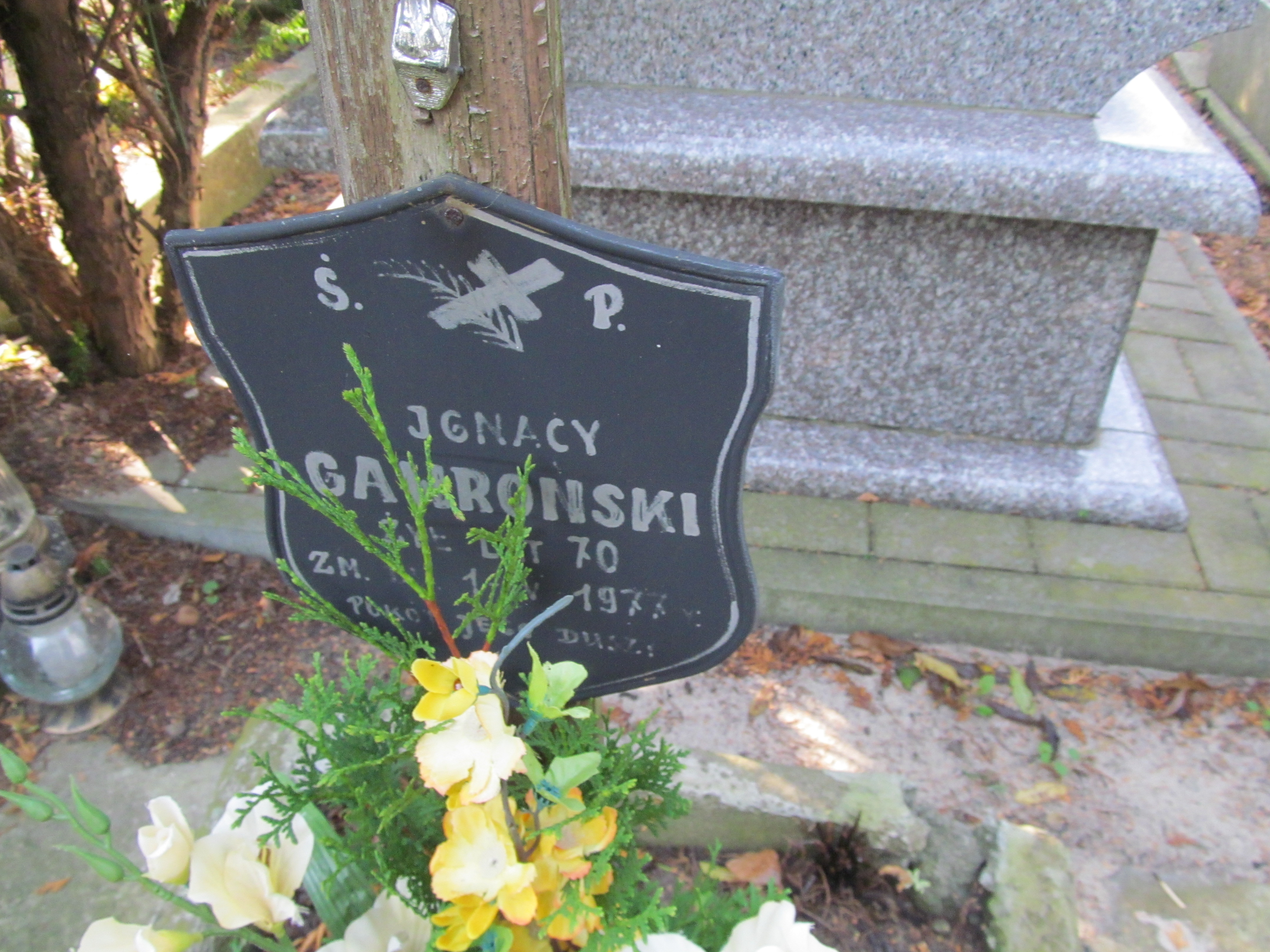 Ignacy Gawroński 1907 Płock - Grobonet - Wyszukiwarka osób pochowanych