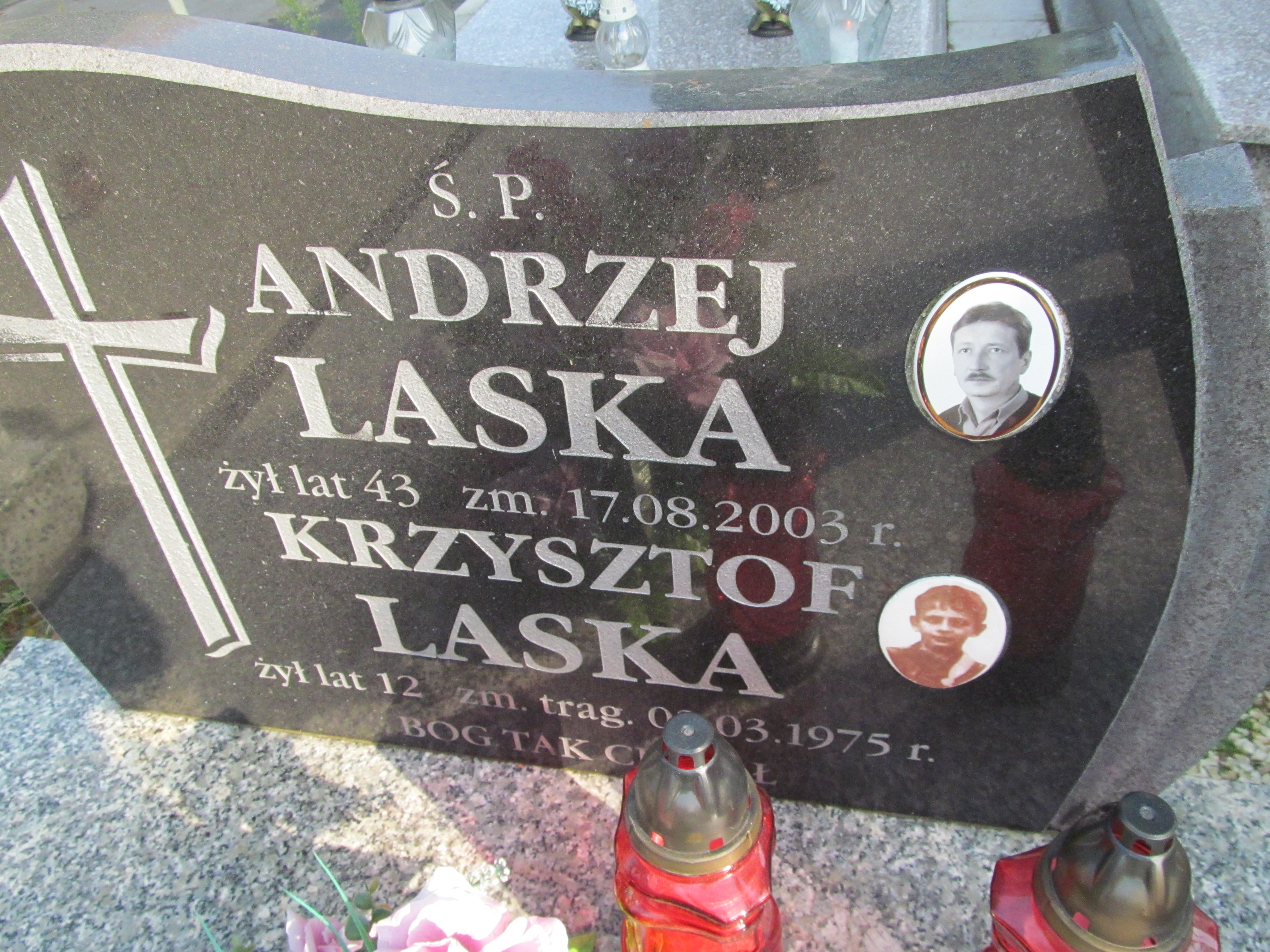 Grób Andrzej Laska