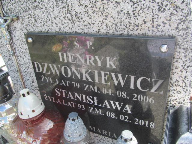 Stanisława Dzwonkiewicz 1925 Płock - Grobonet - Wyszukiwarka osób pochowanych