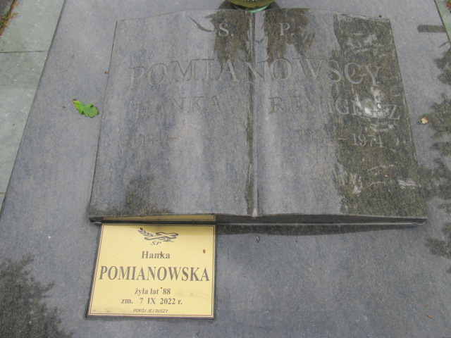 Grób Remigiusz Pomianowski