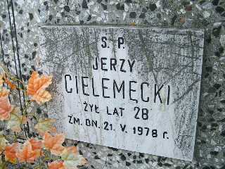 Jerzy Cielemęcki Płock - Grobonet - Wyszukiwarka osób pochowanych