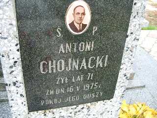 Antoni Chojnacki 1904 Płock - Grobonet - Wyszukiwarka osób pochowanych