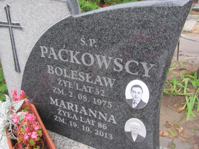 Marianna Paćkowska 1927 Płock - Grobonet - Wyszukiwarka osób pochowanych