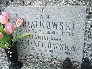  Kwiatkowska 1908 Płock - Grobonet - Wyszukiwarka osób pochowanych