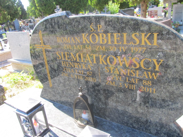 Stanisław Siemiątkowski 1923 Płock - Grobonet - Wyszukiwarka osób pochowanych