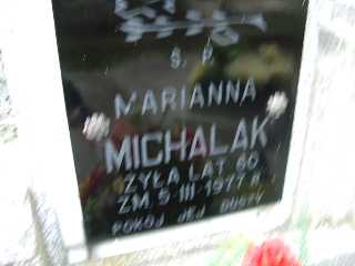 Marianna Michalak 1916 Płock - Grobonet - Wyszukiwarka osób pochowanych