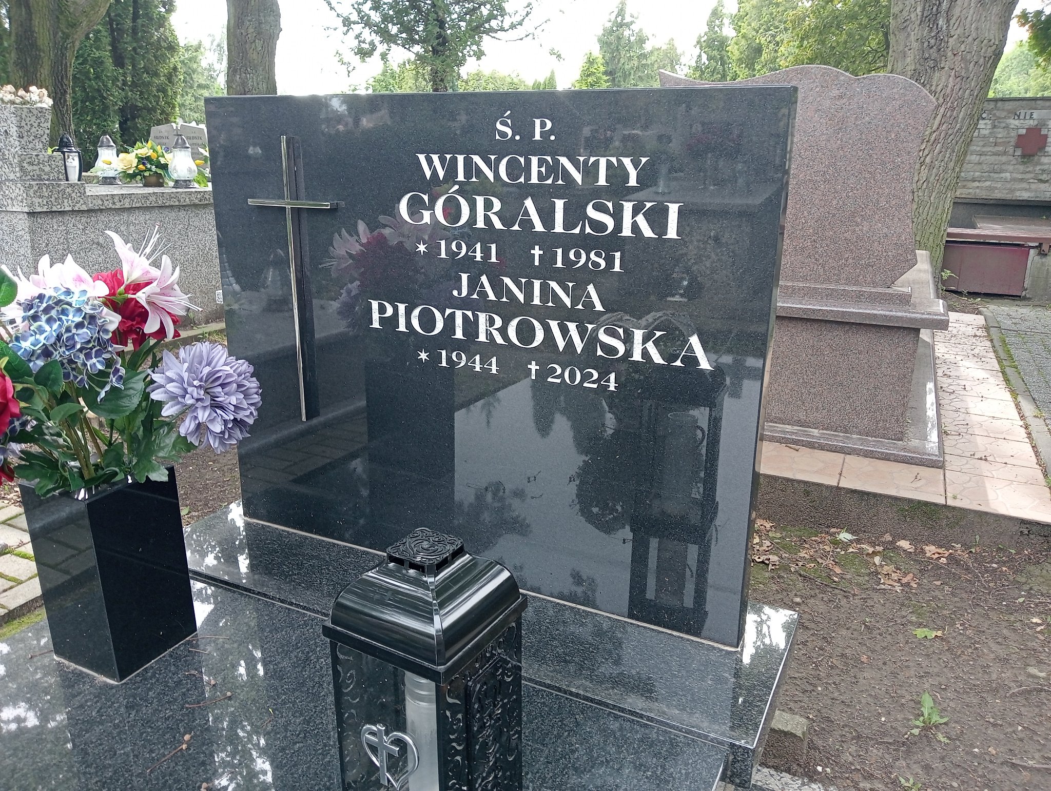 Grób Janina Piotrowska