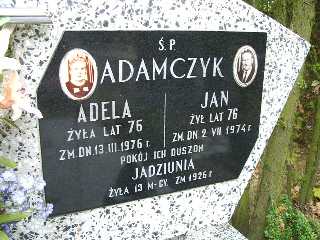 Jan Adamczyk 1898 Płock - Grobonet - Wyszukiwarka osób pochowanych