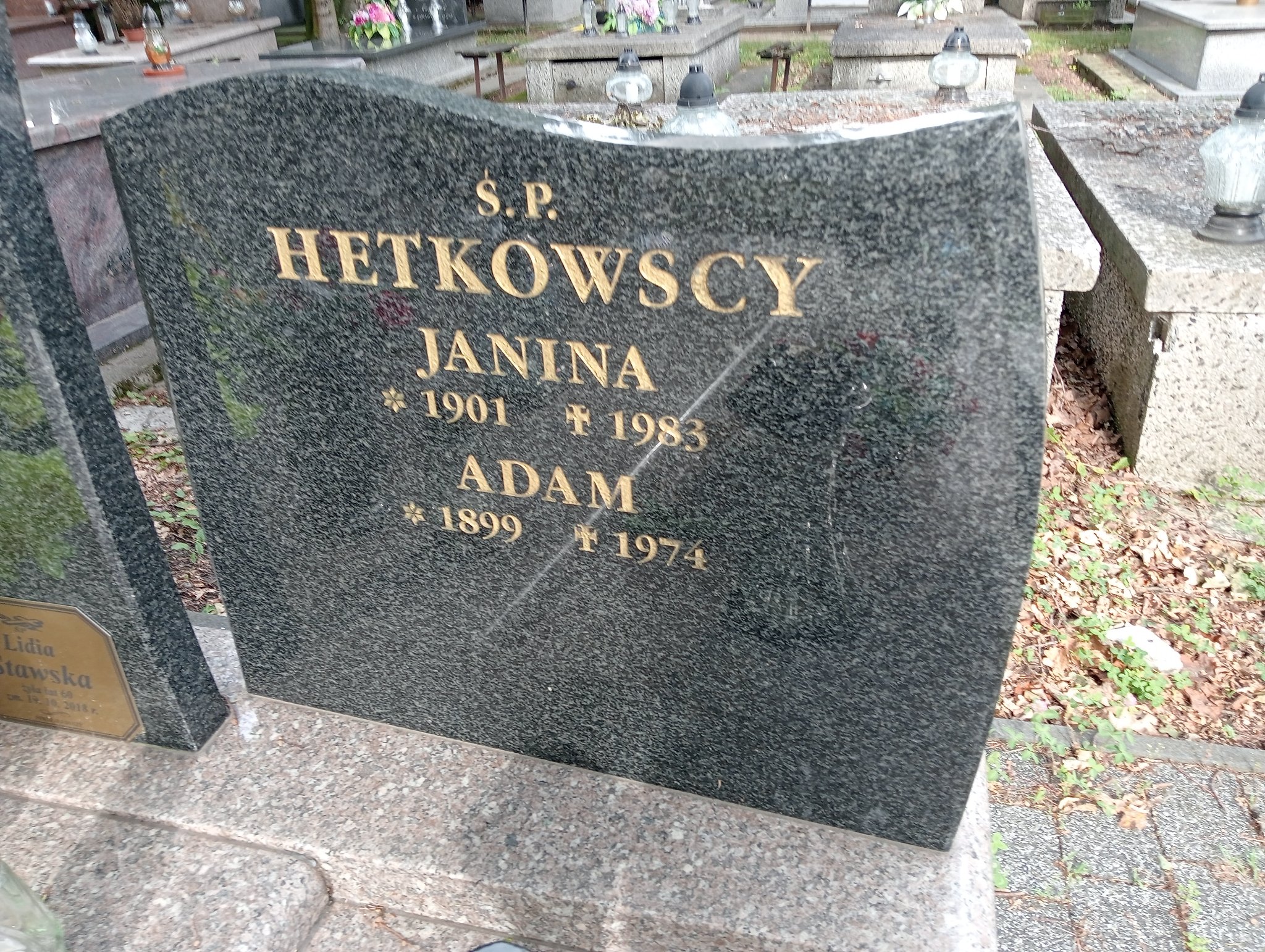 Adam Lech Hetkowski 1933 Płock - Grobonet - Wyszukiwarka osób pochowanych