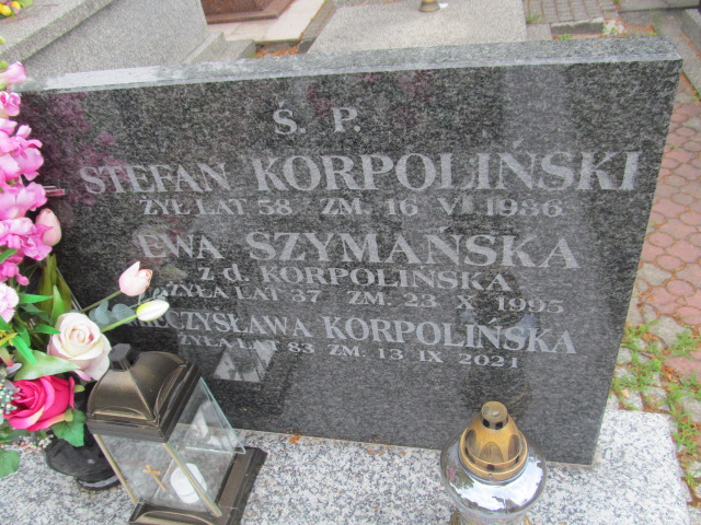 Grób Stefan Korpoliński
