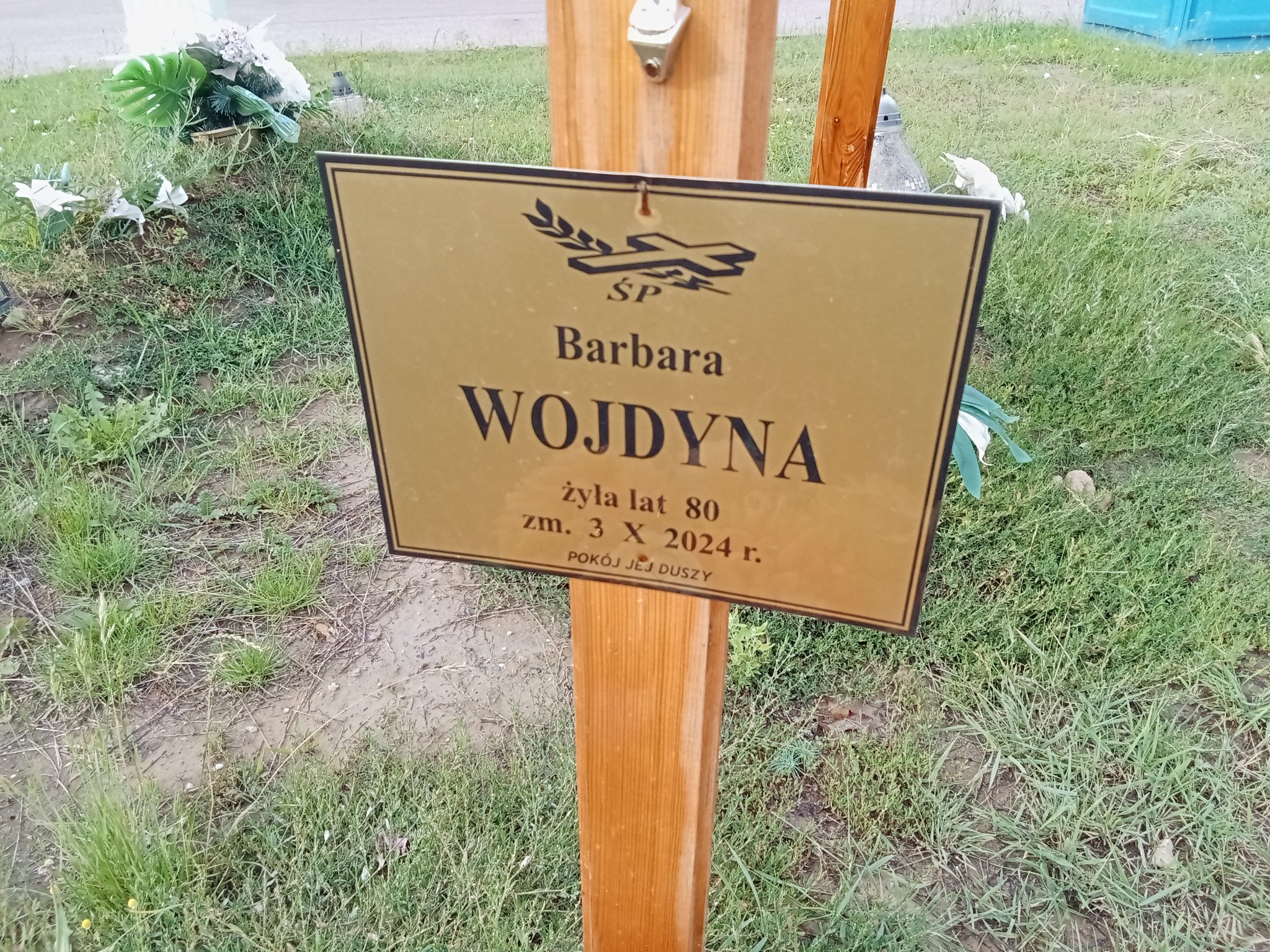 Grób Barbara Wojdyna