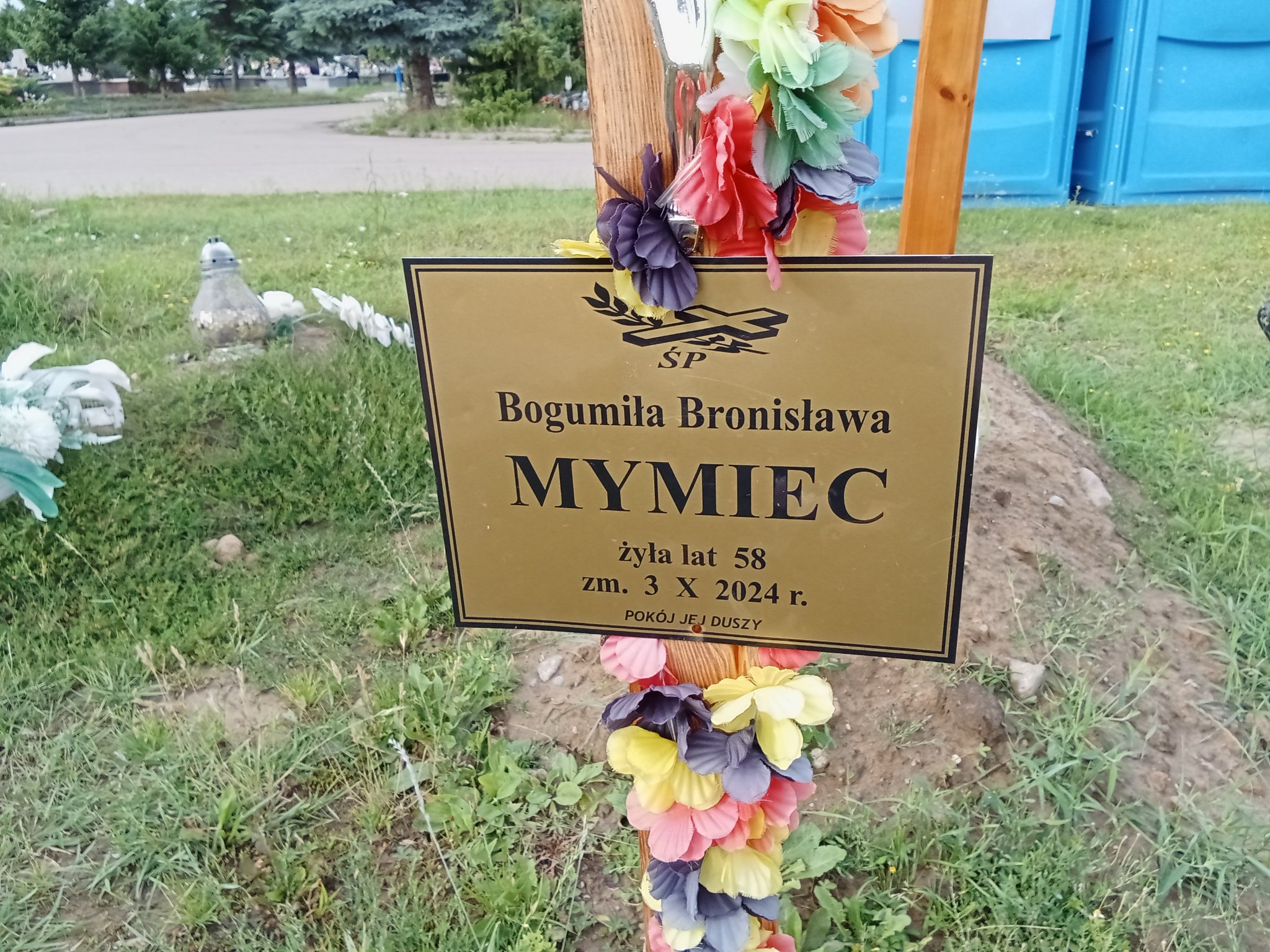 Grób Bogumiła Mymiec