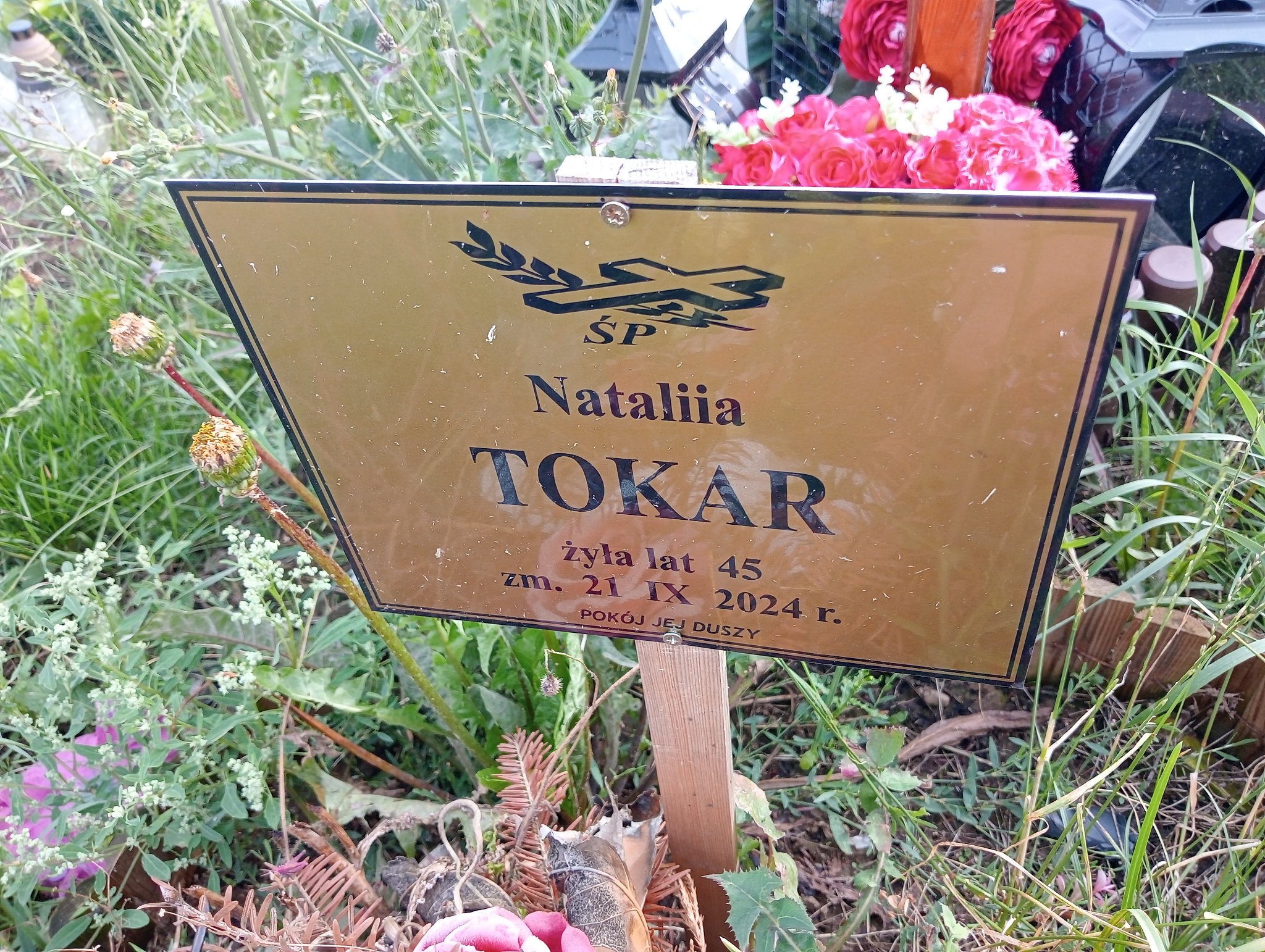 Natalia Tokar 1978 Płock - Grobonet - Wyszukiwarka osób pochowanych