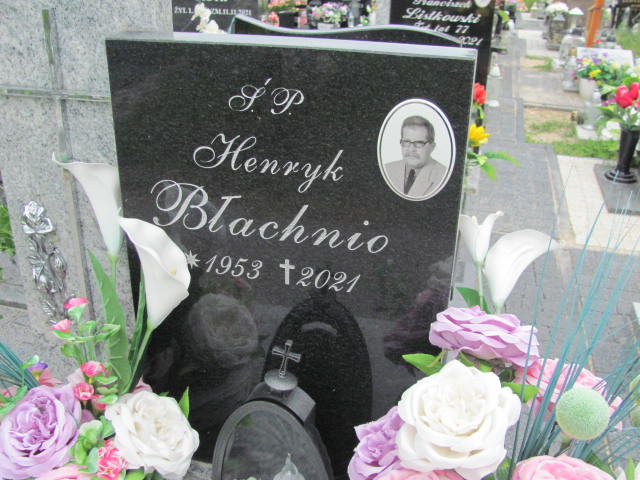 Henryk Błachnio 1953 Płock - Grobonet - Wyszukiwarka osób pochowanych