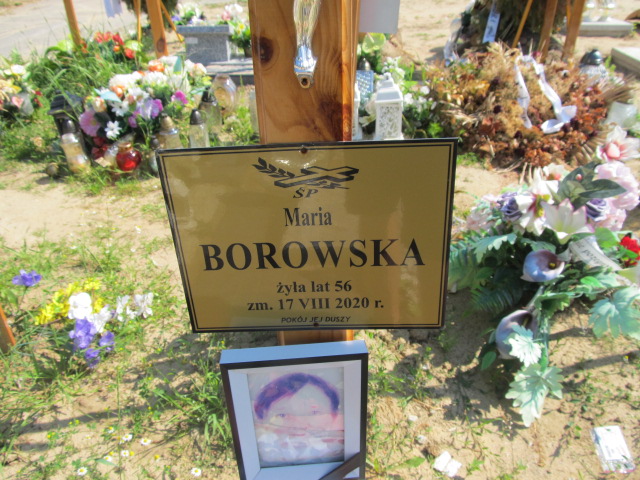 Grób Maria Borowska