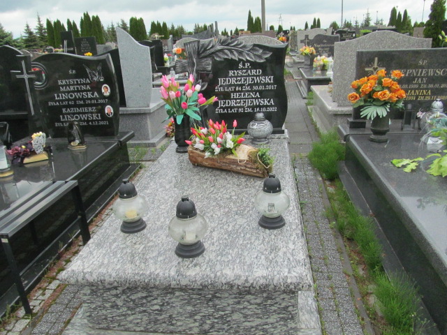 Grób Ryszard Jędrzejewski