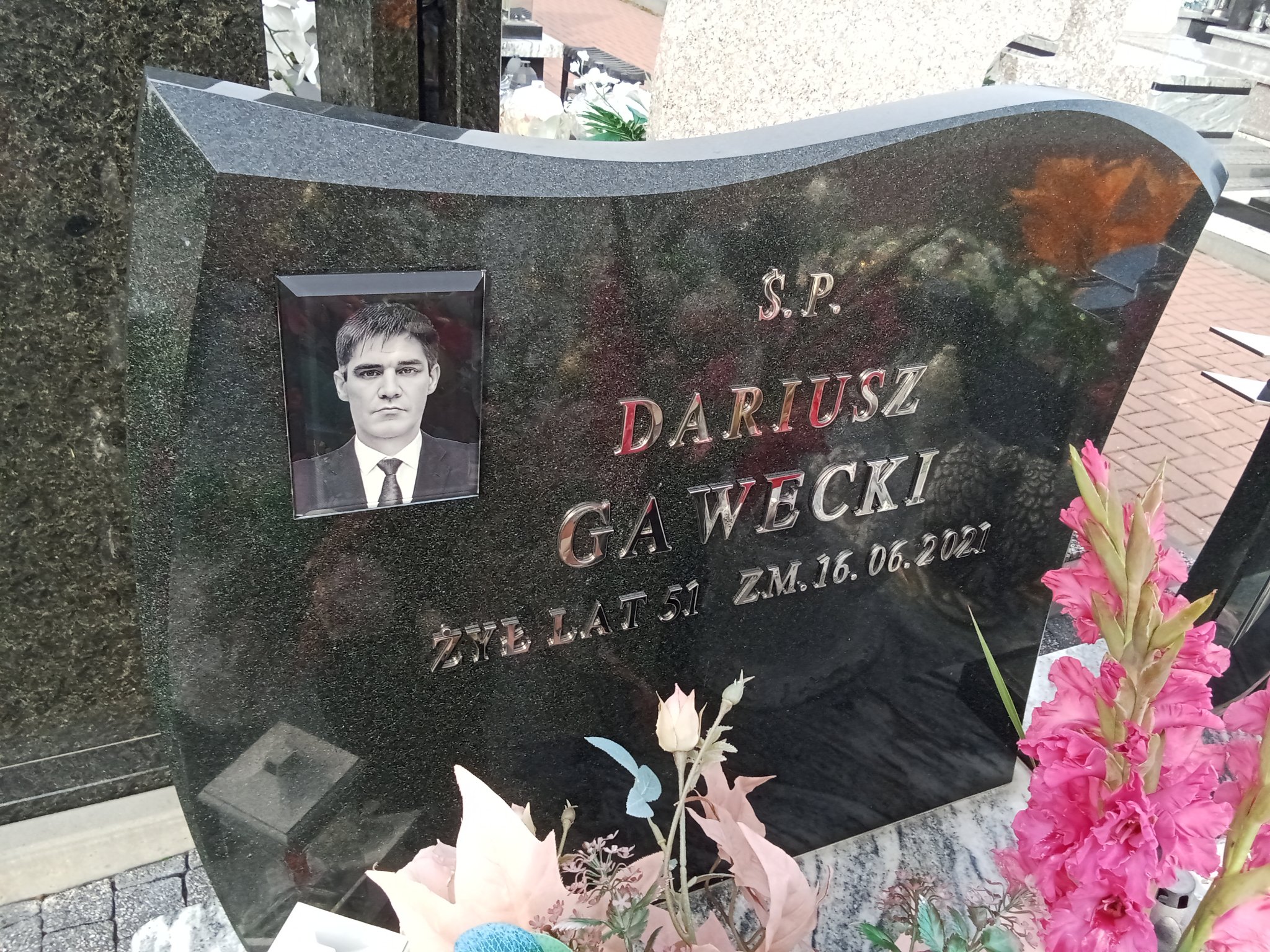 Dariusz Gawecki 1970 Płock - Grobonet - Wyszukiwarka osób pochowanych