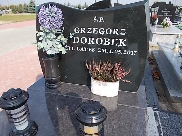 Grzegorz Dorobek 1948 Płock - Grobonet - Wyszukiwarka osób pochowanych