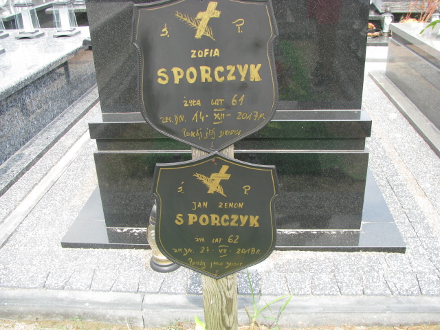 Zofia Sporczyk 1956 Płock - Grobonet - Wyszukiwarka osób pochowanych
