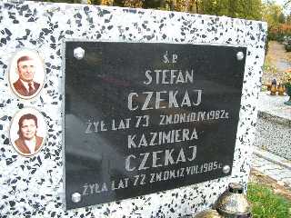 Grób Kazimiera Czekaj