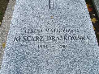 Grób Teresa Drajkowska