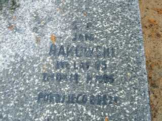 Jan Rakowski 1890 Płock - Grobonet - Wyszukiwarka osób pochowanych