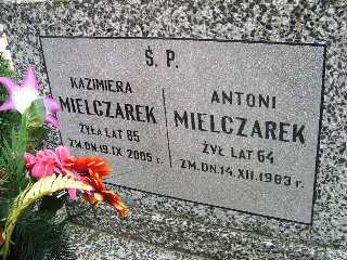 Antoni Mielczarek 1919 Płock - Grobonet - Wyszukiwarka osób pochowanych
