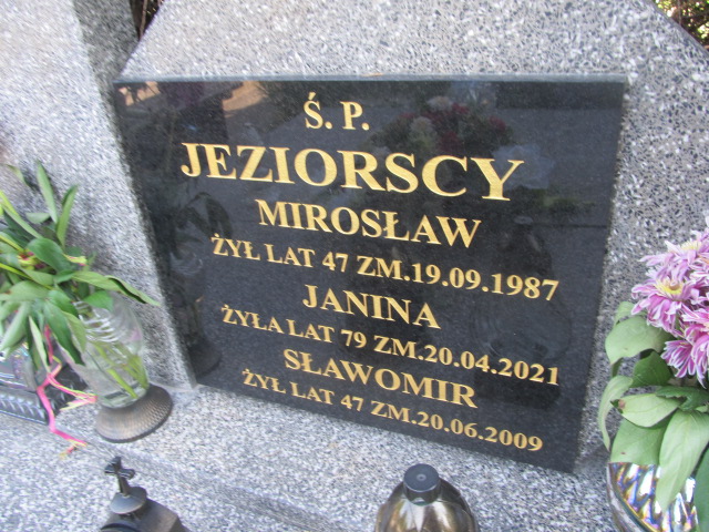 Grób Sławomir Jacek Jeziorski