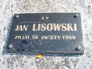 Jan Lisowski 1933 Płock - Grobonet - Wyszukiwarka osób pochowanych