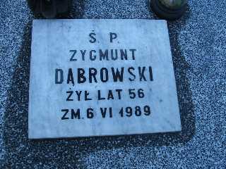 Zygmunt Dąbrowski 1932 Płock - Grobonet - Wyszukiwarka osób pochowanych