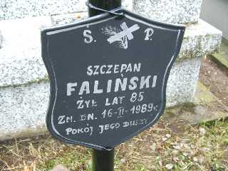 Szczepan Faliński 1904 Płock - Grobonet - Wyszukiwarka osób pochowanych