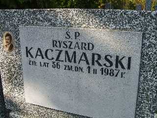 Ryszard Kaczmarski 1951 Płock - Grobonet - Wyszukiwarka osób pochowanych