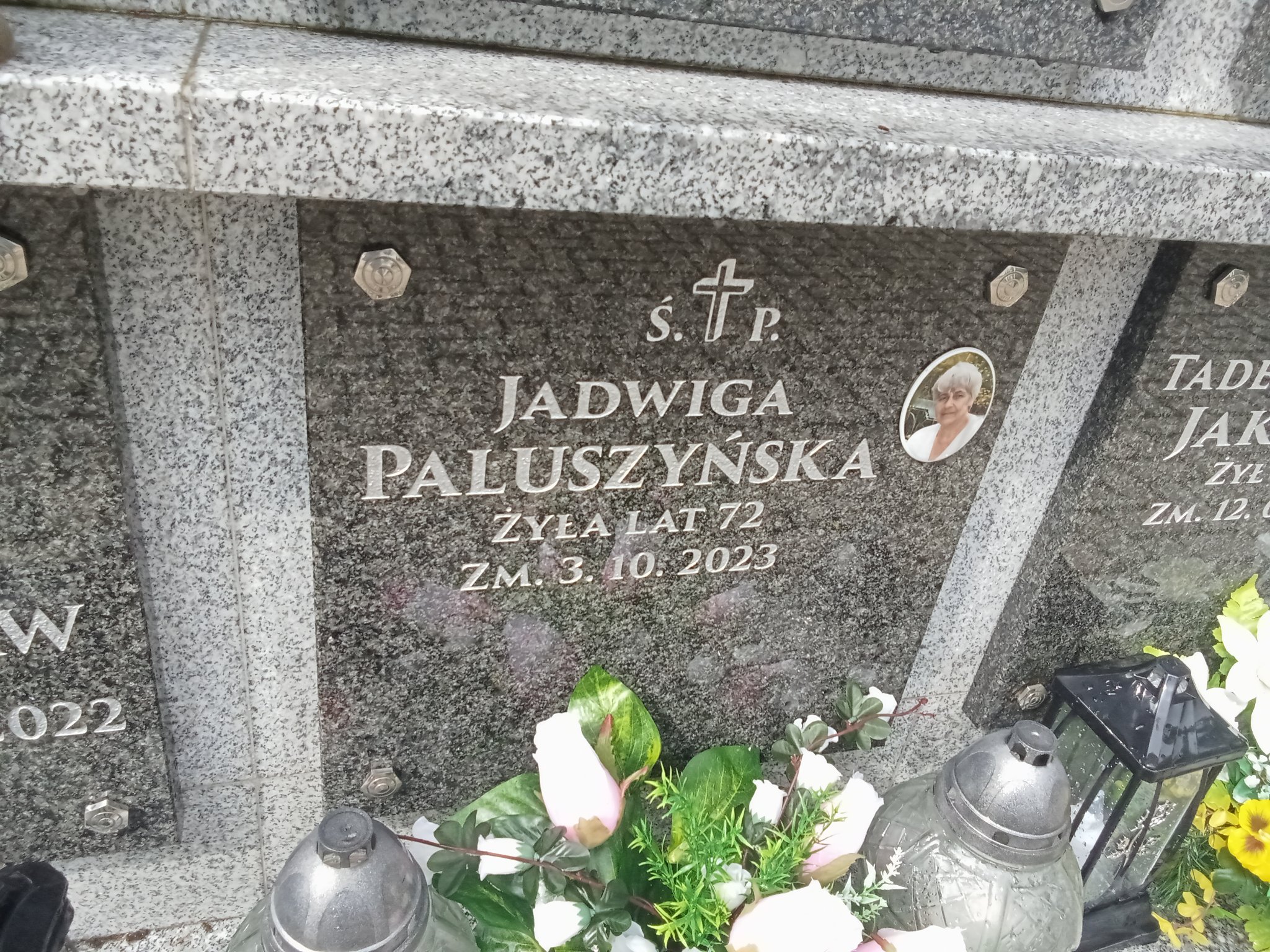 Grób Jadwiga Paluszyńska