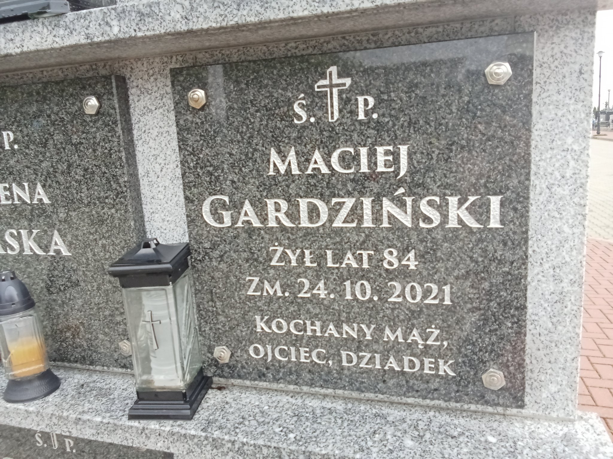 Maciej Gardziński 1937 Płock - Grobonet - Wyszukiwarka osób pochowanych