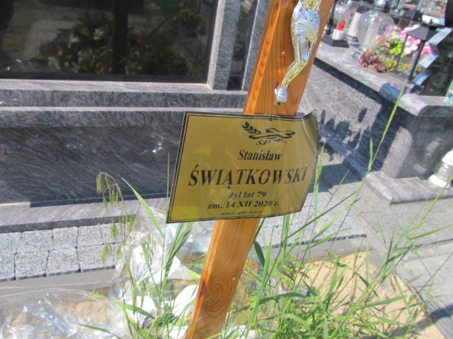 Stanisław Świątkowski 1941 Płock - Grobonet - Wyszukiwarka osób pochowanych