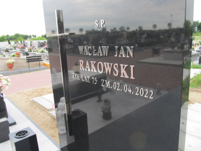 Grób Wacław Jan Rakowski
