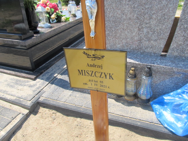 Grób Andrzej Miszczyk