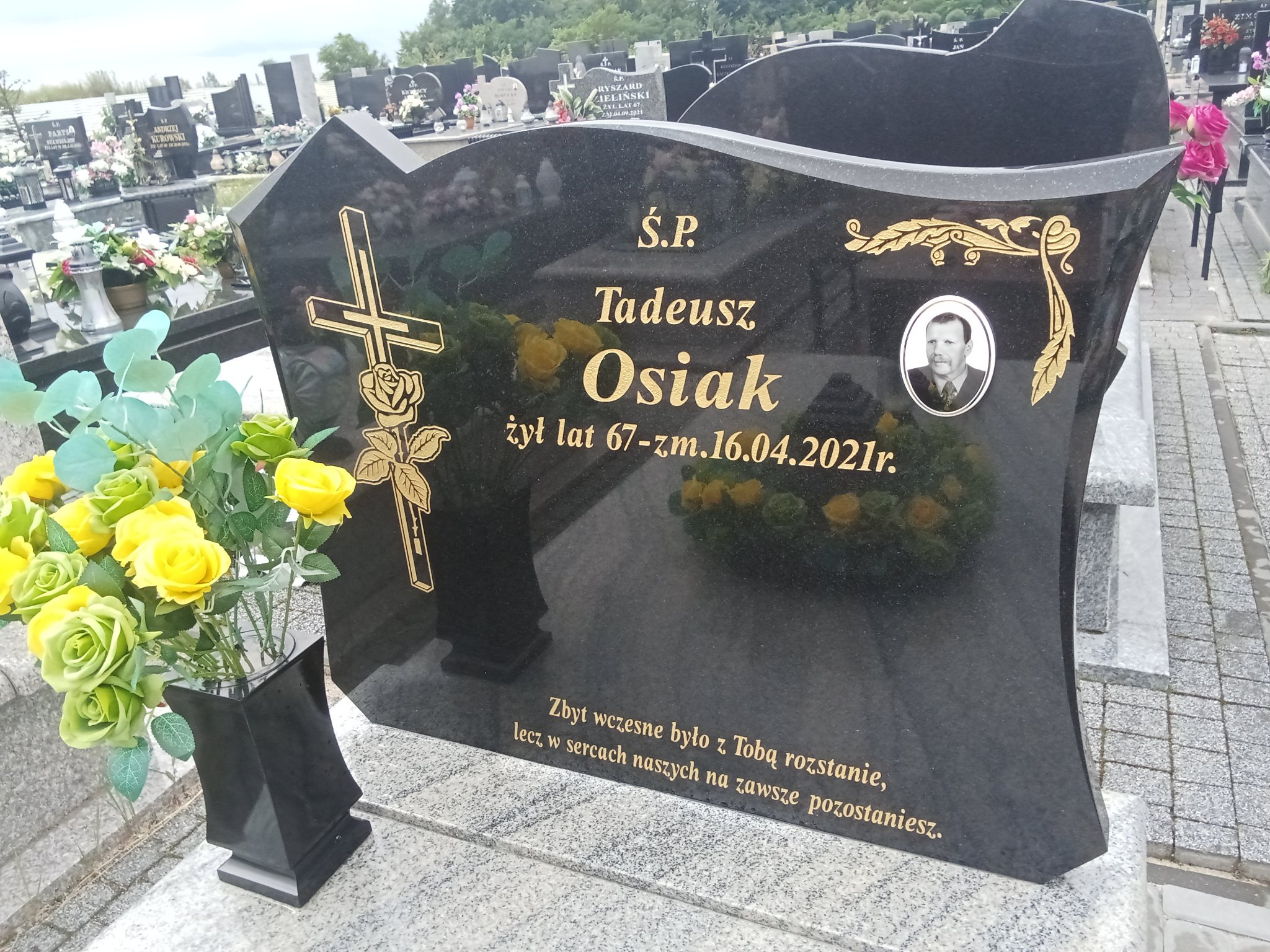 Tadeusz Osiak 1954 Płock - Grobonet - Wyszukiwarka osób pochowanych