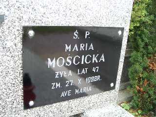 Maria Mościcka 1941 Płock - Grobonet - Wyszukiwarka osób pochowanych