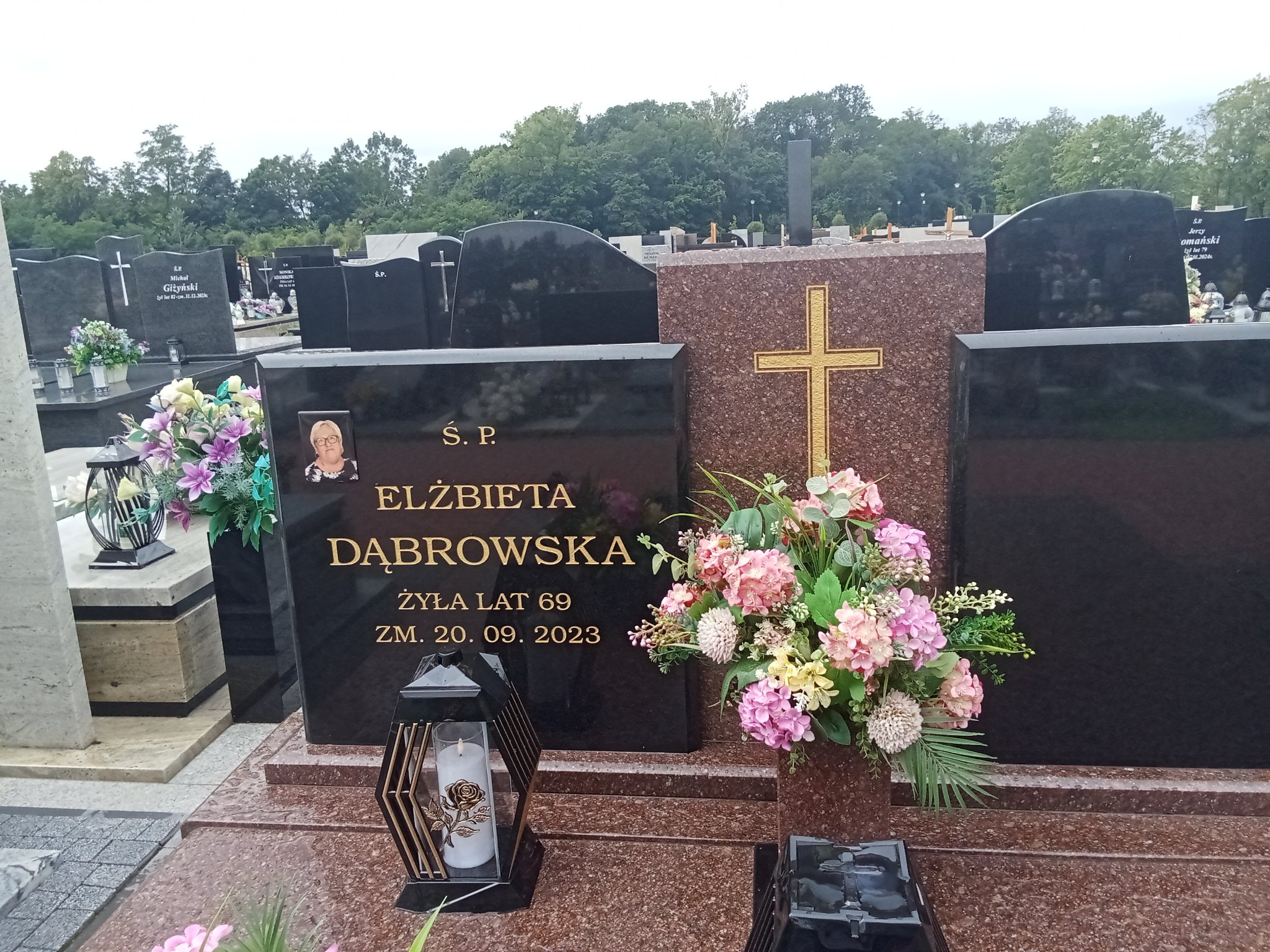 Elżbieta Dąbrowska 1954 Płock - Grobonet - Wyszukiwarka osób pochowanych